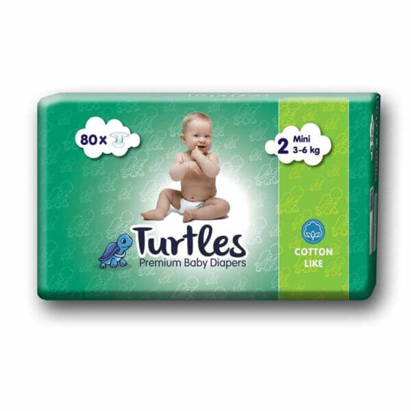 Bebi pelene Tutles premium 2 mini